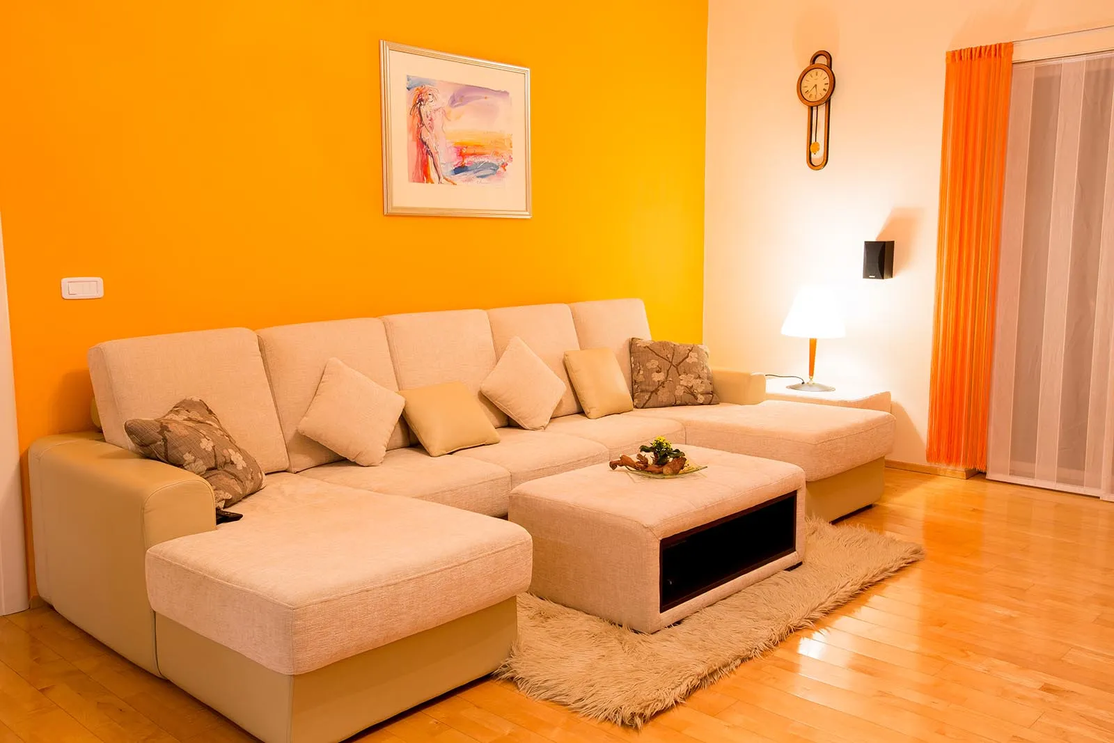 Sofa in the living room