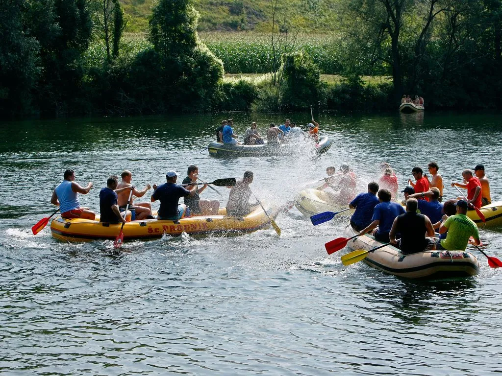 Rafting on the Kolpa river